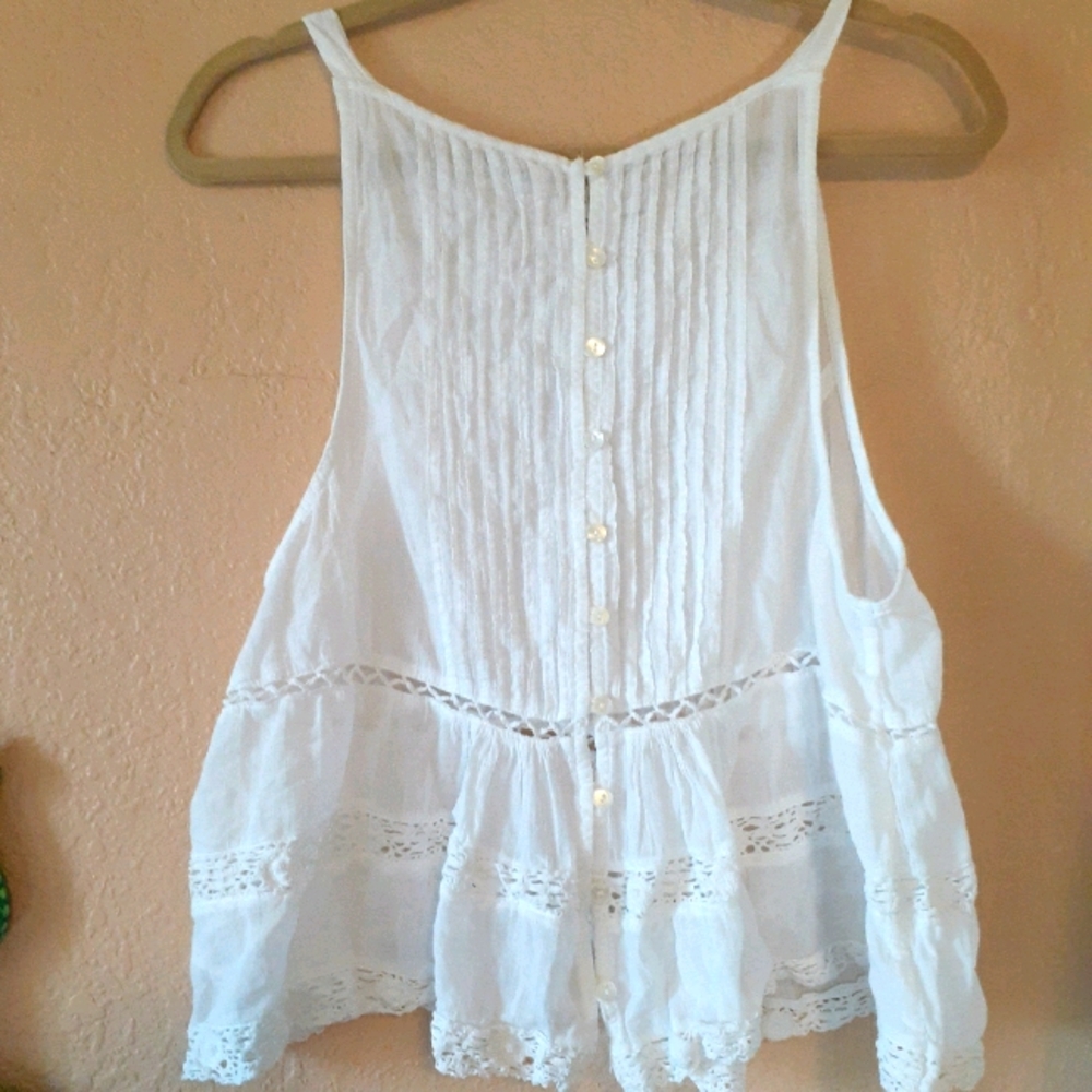 Free People Camisole/Blouse/Top - Picture 2 of 3